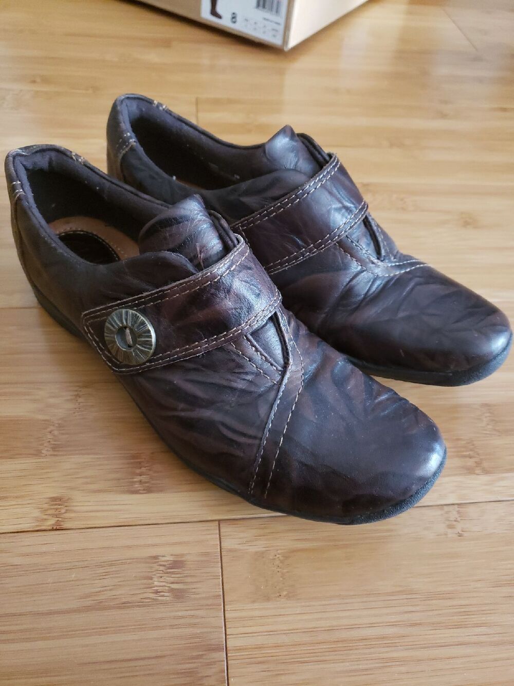 Clarks Artisan Kessa Brown Leather 8